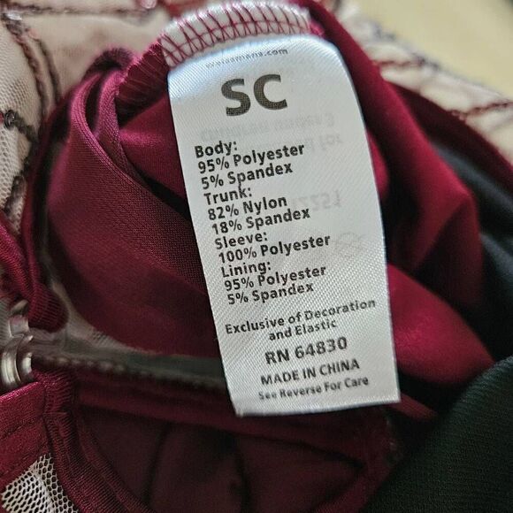 Weissman NWOT child small dance costume lyrical jazz solo contemporary - Picture 9 of 9